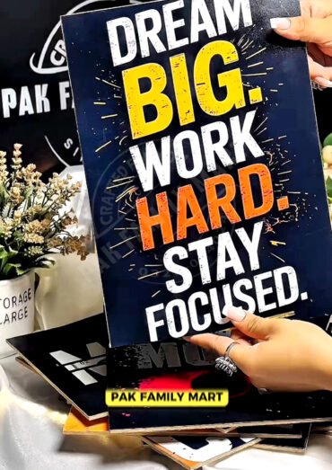 12 Motivational Quote Sticky Tiles (Pak Family Mart)