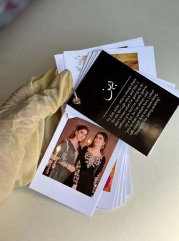 Behan Polaroid keyring, a sweet little keepsake.